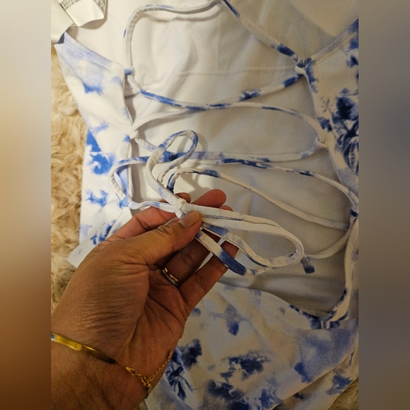Forever 21 Tie Dye Swimsuit - Picture 7 of 9